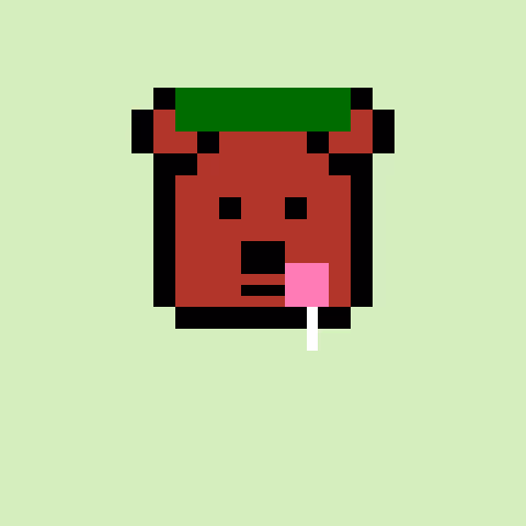 Pixel Bear #18138