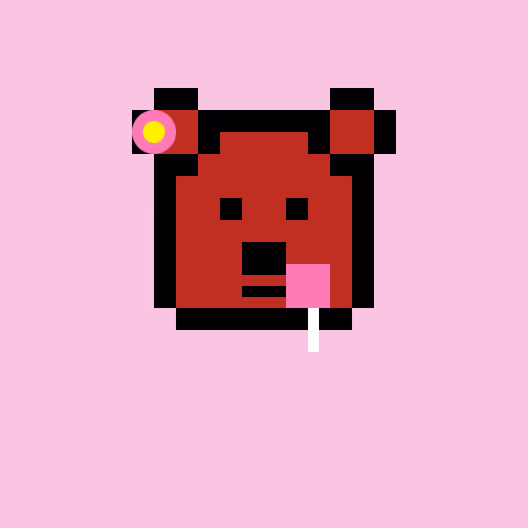 Pixel Bear #2505