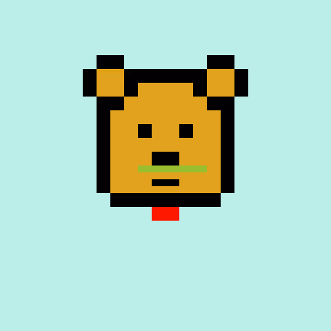 Pixel Bear #16765