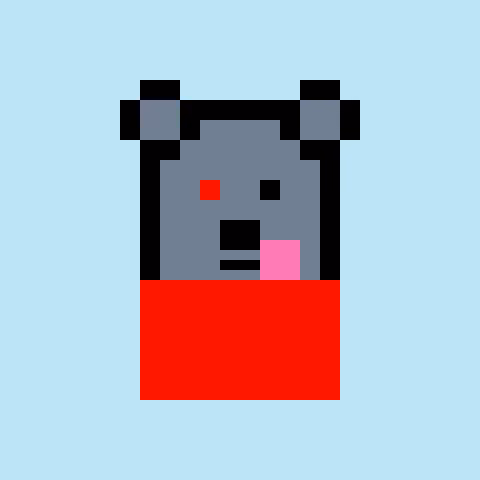 Pixel Bear #51294