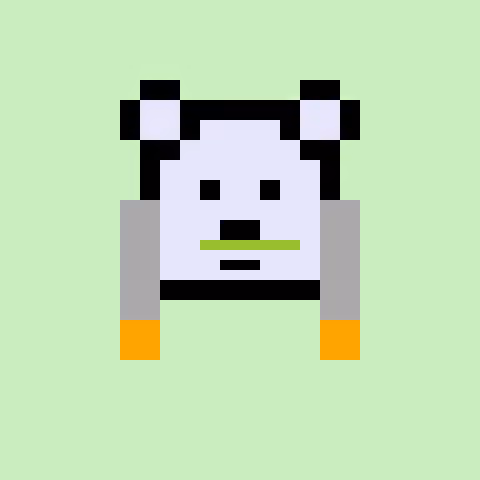 Pixel Bear #27293