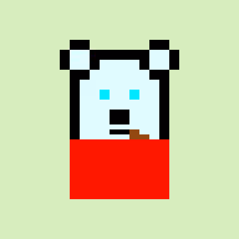 Pixel Bear #739