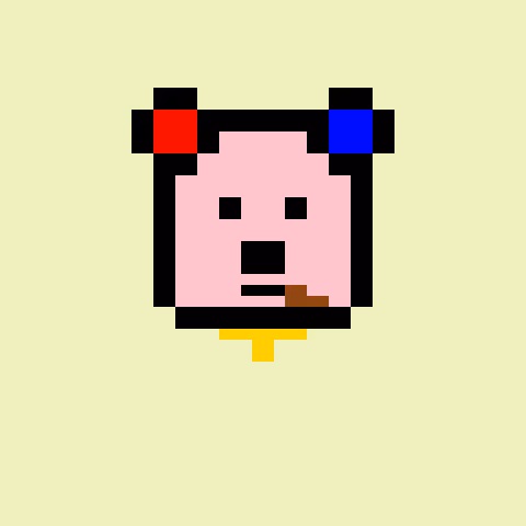 Pixel Bear #61215