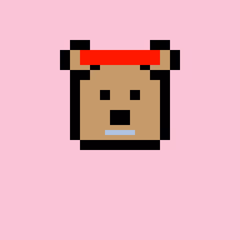 Pixel Bear #11894