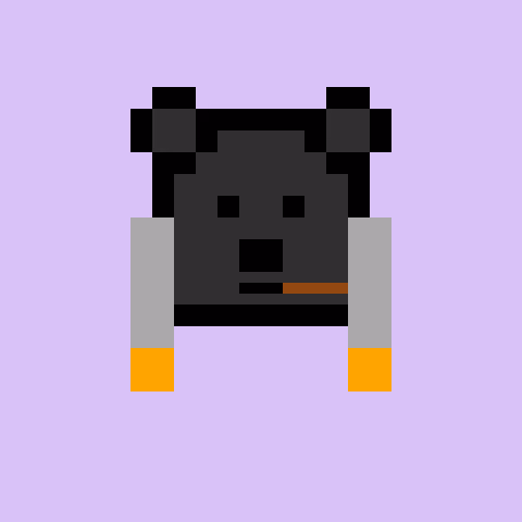 Pixel Bear #53654