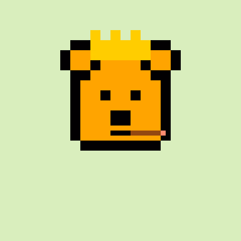 Pixel Bear #73232