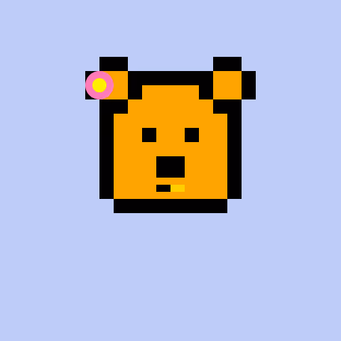 Pixel Bear #27911
