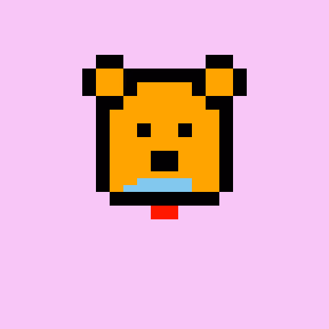 Pixel Bear #73142