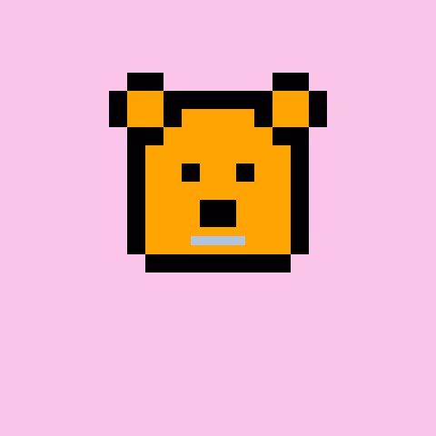 Pixel Bear #55158