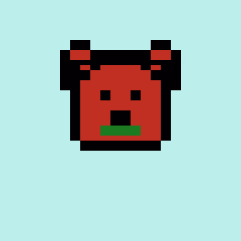 Pixel Bear #70518