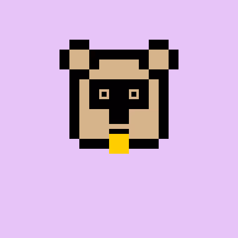Pixel Bear #53716