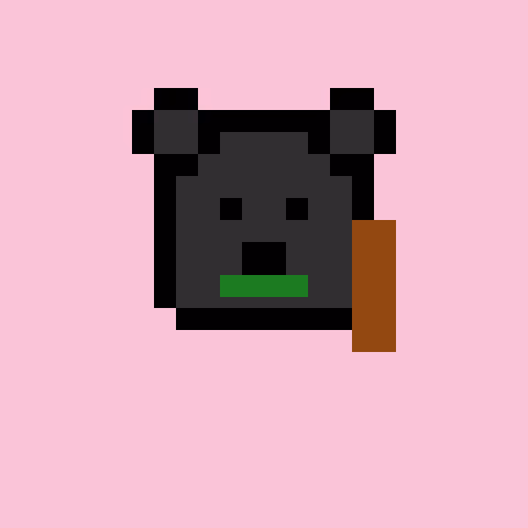 Pixel Bear #56145