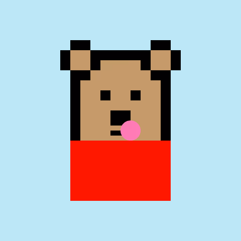 Pixel Bear #23383