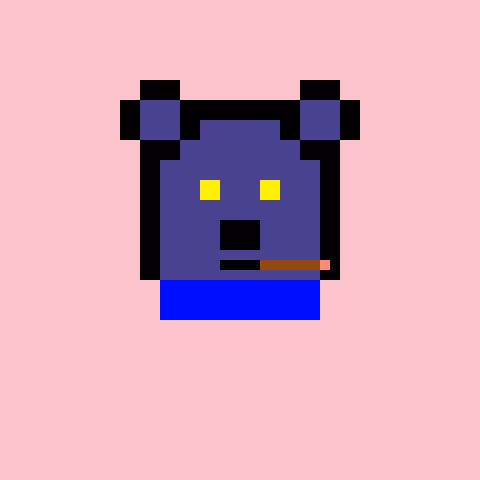 Pixel Bear #4843