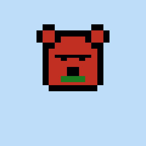 Pixel Bear #25567