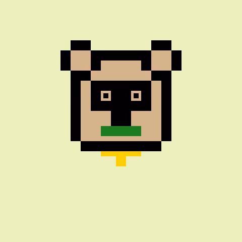 Pixel Bear #70334