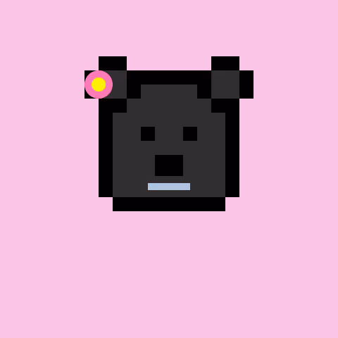 Pixel Bear #49274