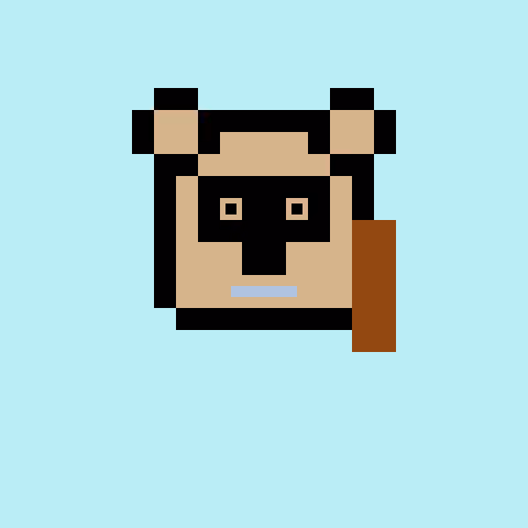 Pixel Bear #80223