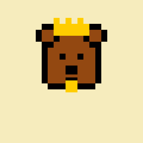 Pixel Bear #7771