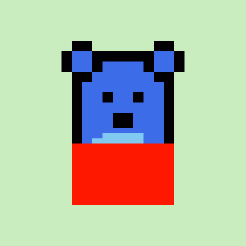 Pixel Bear #71321