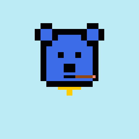 Pixel Bear #21619