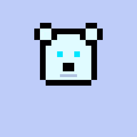 Pixel Bear #18107