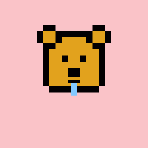 Pixel Bear #74080