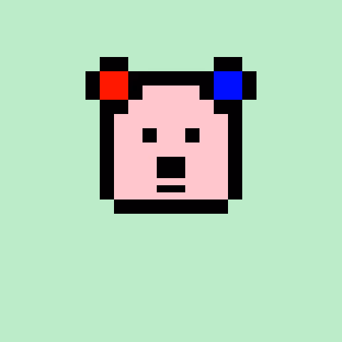 Pixel Bear #63478