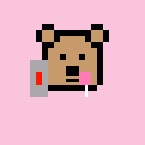 Pixel Bear #44956