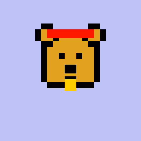 Pixel Bear #18021