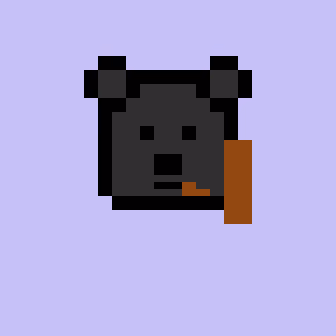 Pixel Bear #18155