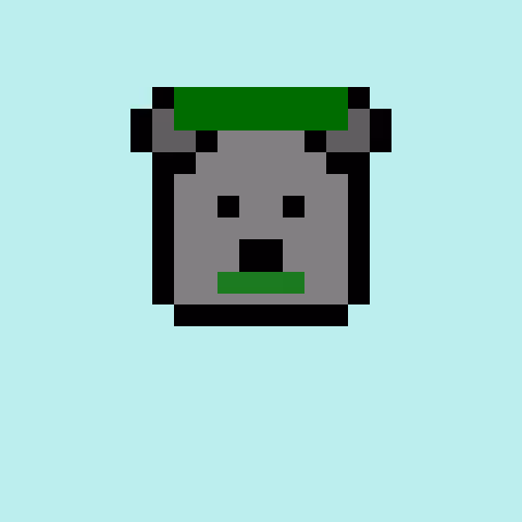 Pixel Bear #69543