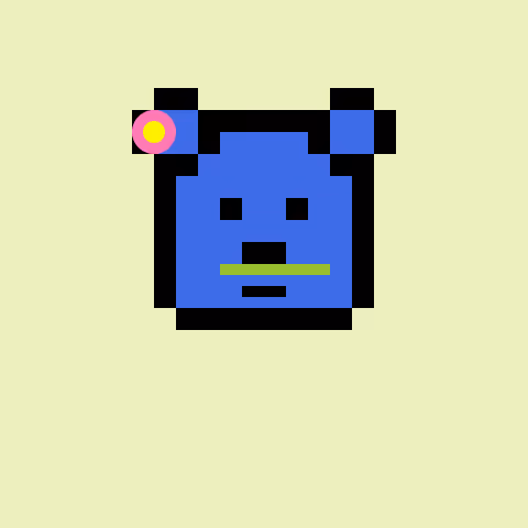 Pixel Bear #40813