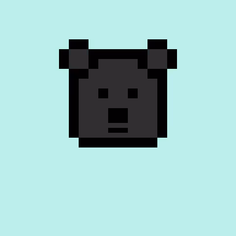 Pixel Bear #31406