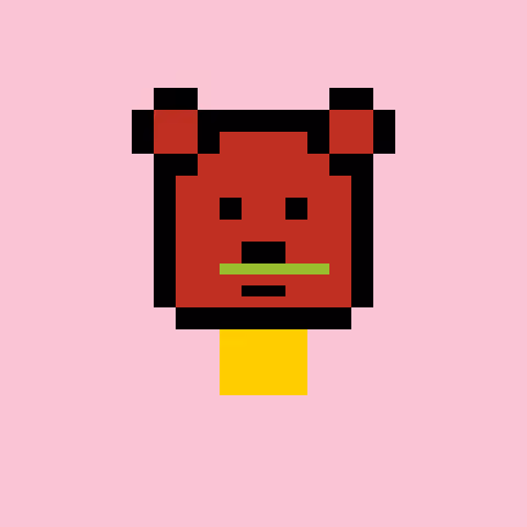 Pixel Bear #70217