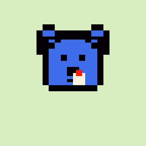 Pixel Bear #62153