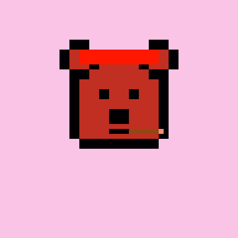 Pixel Bear #75818