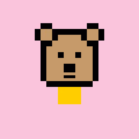 Pixel Bear #12935