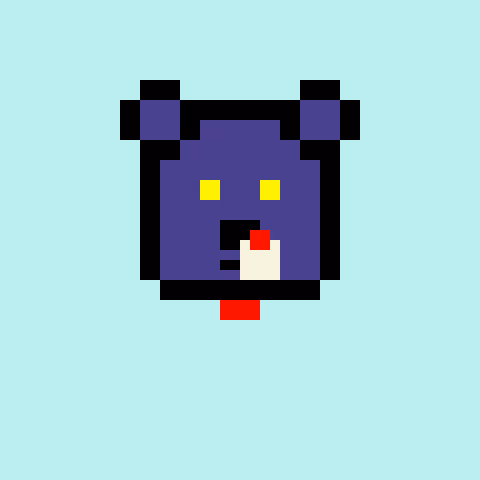 Pixel Bear #25287