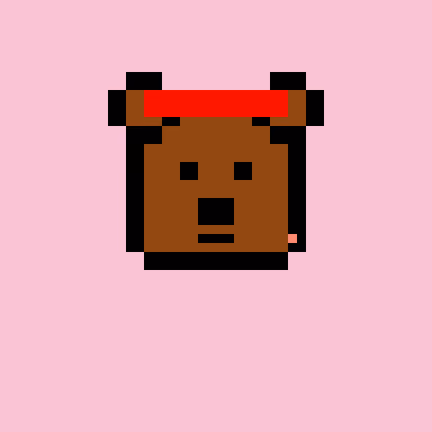 Pixel Bear #45113