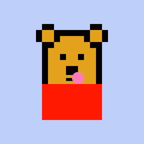 Pixel Bear #53913