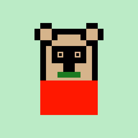 Pixel Bear #76859
