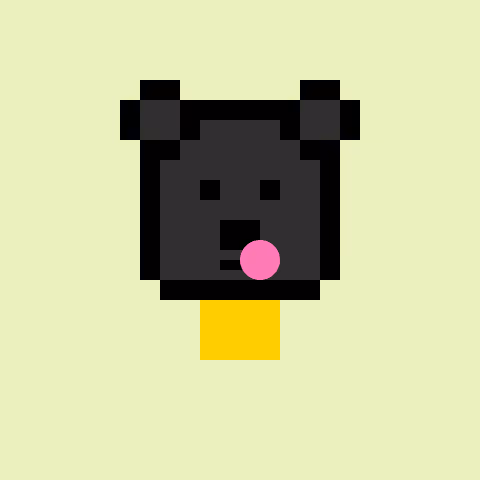 Pixel Bear #77486