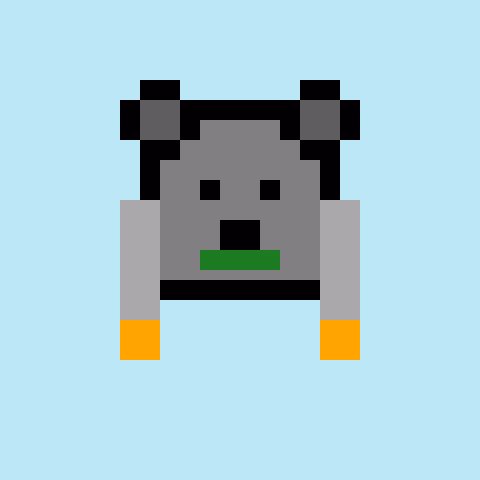 Pixel Bear #16361