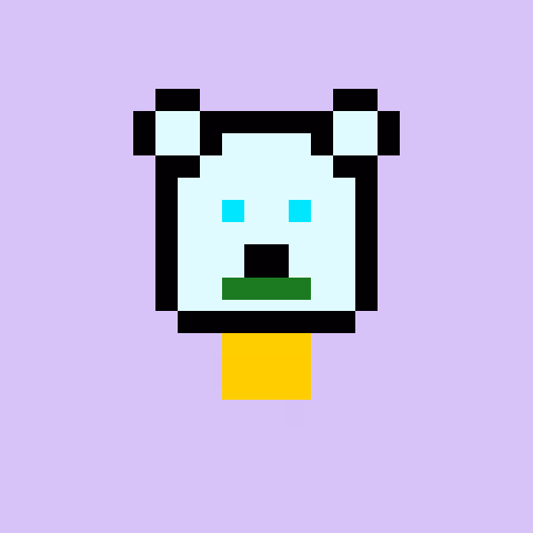 Pixel Bear #73198