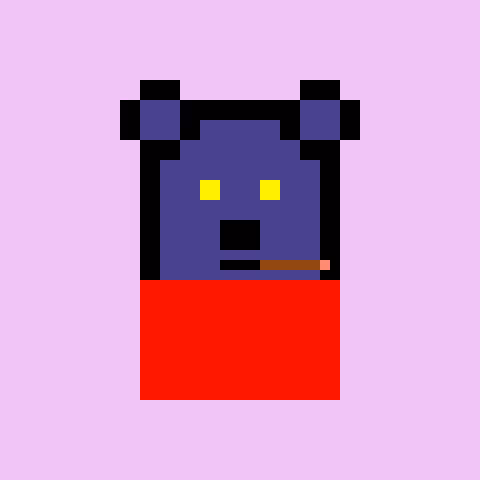 Pixel Bear #48854