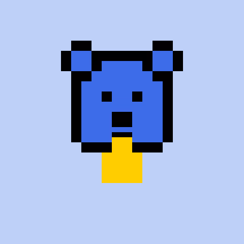 Pixel Bear #55781