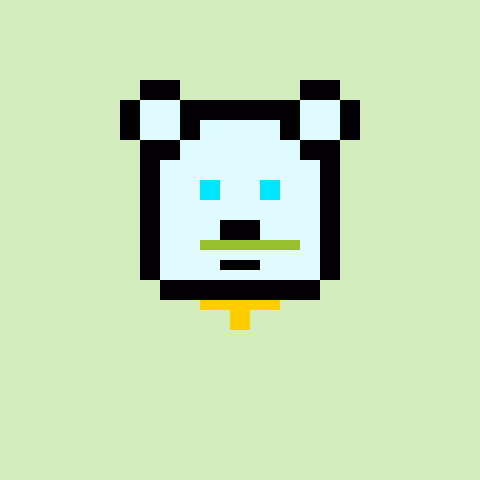 Pixel Bear #573