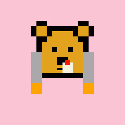 Pixel Bear #10090