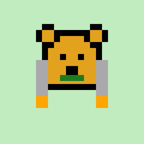 Pixel Bear #74109